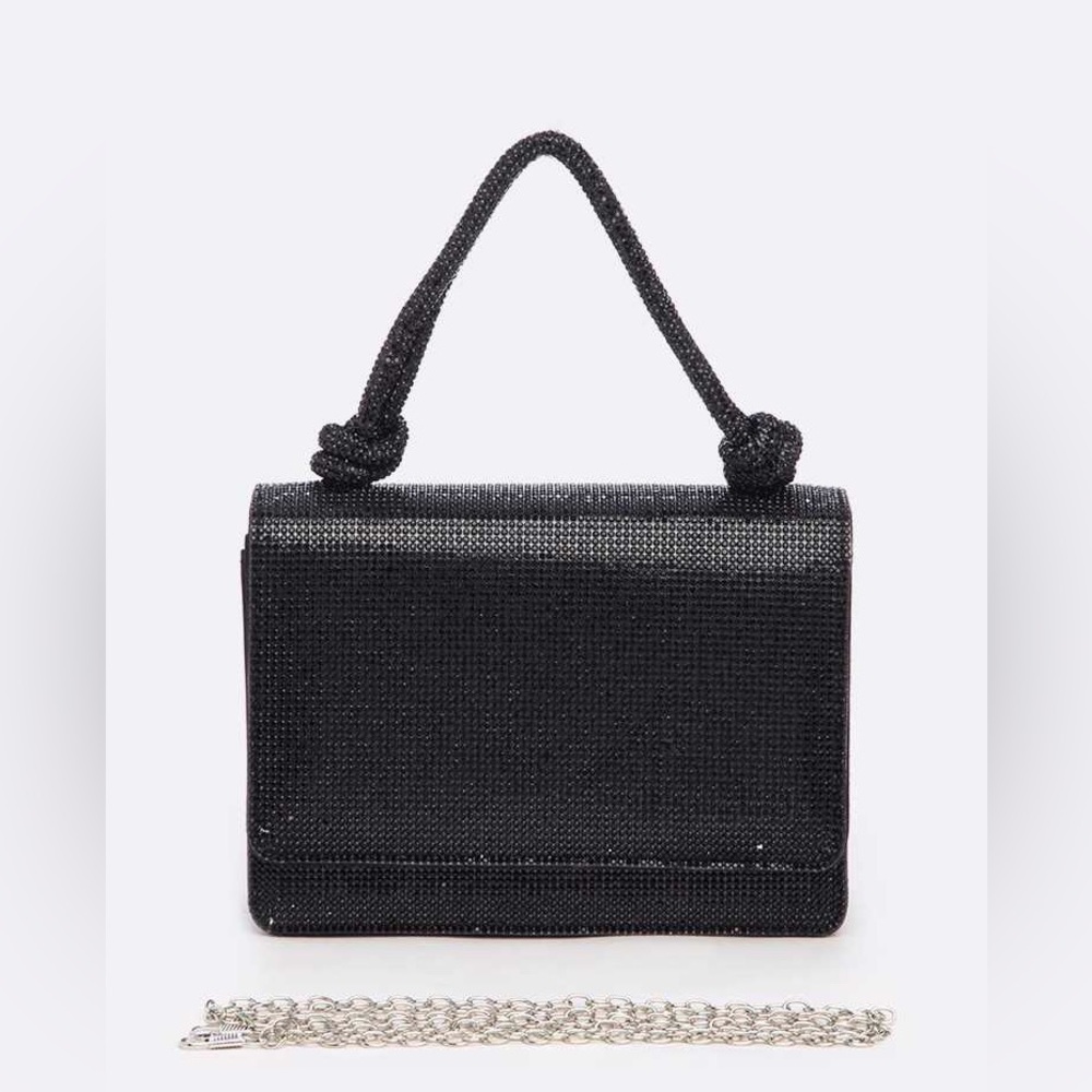 New Gorgeous Evening Prom Rhinestone Top Handle Bag